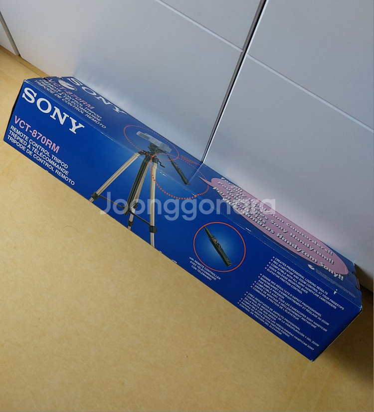 소니 정품 카메라 캠코더 핸디캠 삼각대 VCT-870R--8