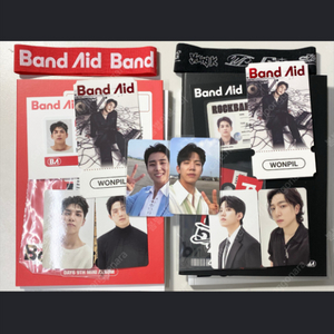 데이식스 밴드에이드 2장+알라딘 특전 포카