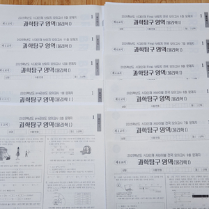 [일괄] 2025학년도 시대인재 물리1 모의고사 11개