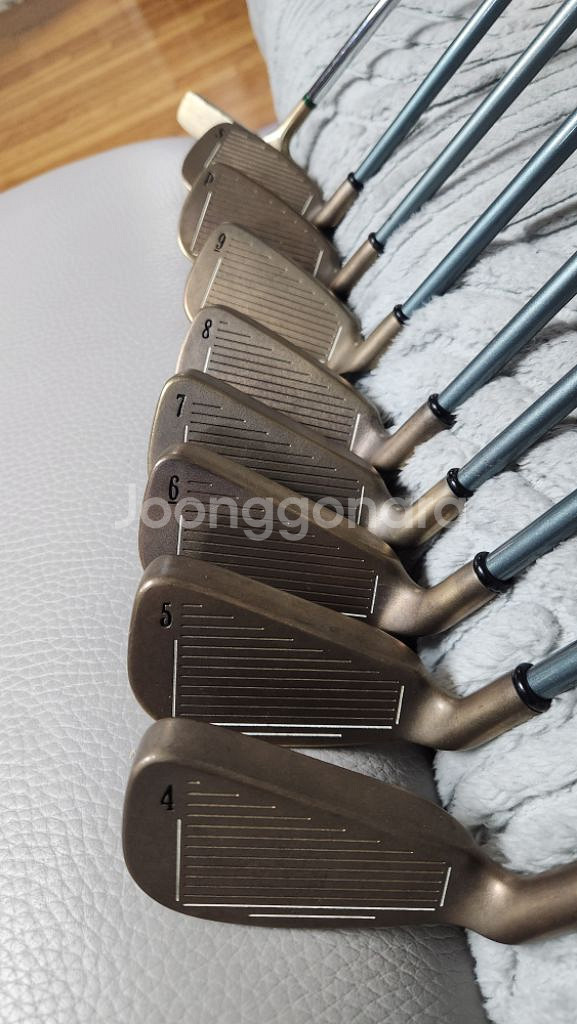 캘러웨이 레이디 젬스 황동 아이언 골프채 + 미즈노--3