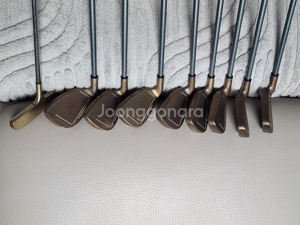 캘러웨이 레이디 젬스 황동 아이언 골프채 + 미즈노--4