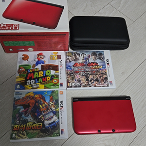 닌텐도3ds xl 레드 게임3개포함 팝니다