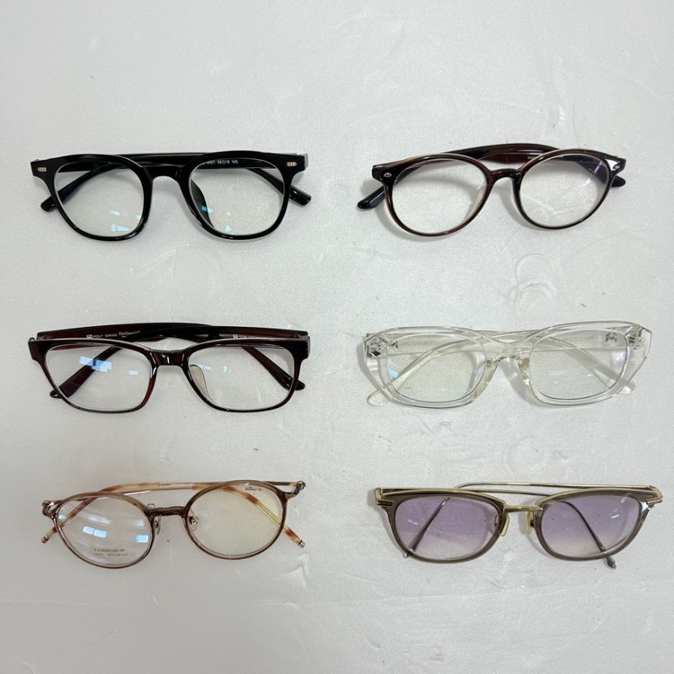 안경테 6개 일괄 (시슬리, 맥코인 등) 이미지