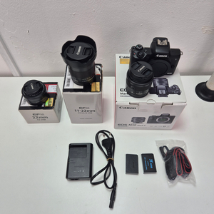 캐논 m50mark2 +렌즈(별도)풀세트팔아요