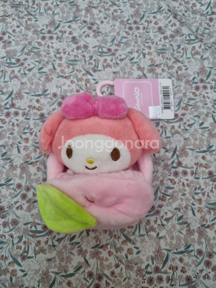 산리오 과일하우스 피치 마이멜로디 가방걸이 키링--1