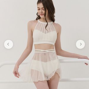 핫한폴웨어 프리즘 셔링탑 크림