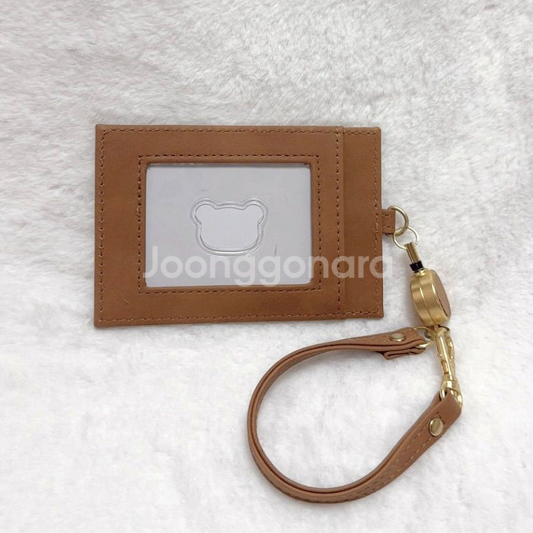 챠이로이코구마 릴패스 카드지갑 인형--1