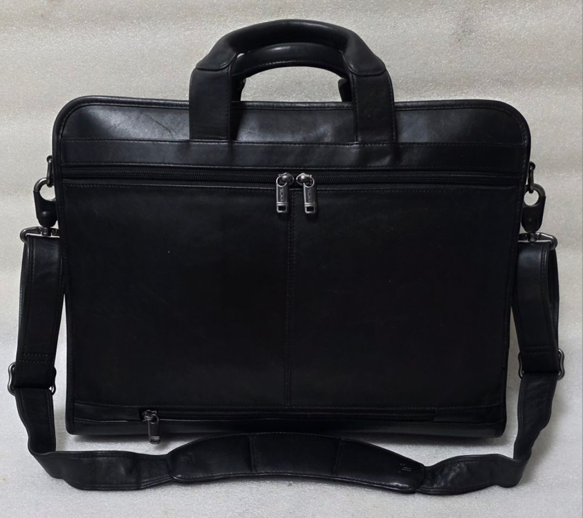 투미 컴팩트 스크린 랩탑 레더 브리프 96111D4--2