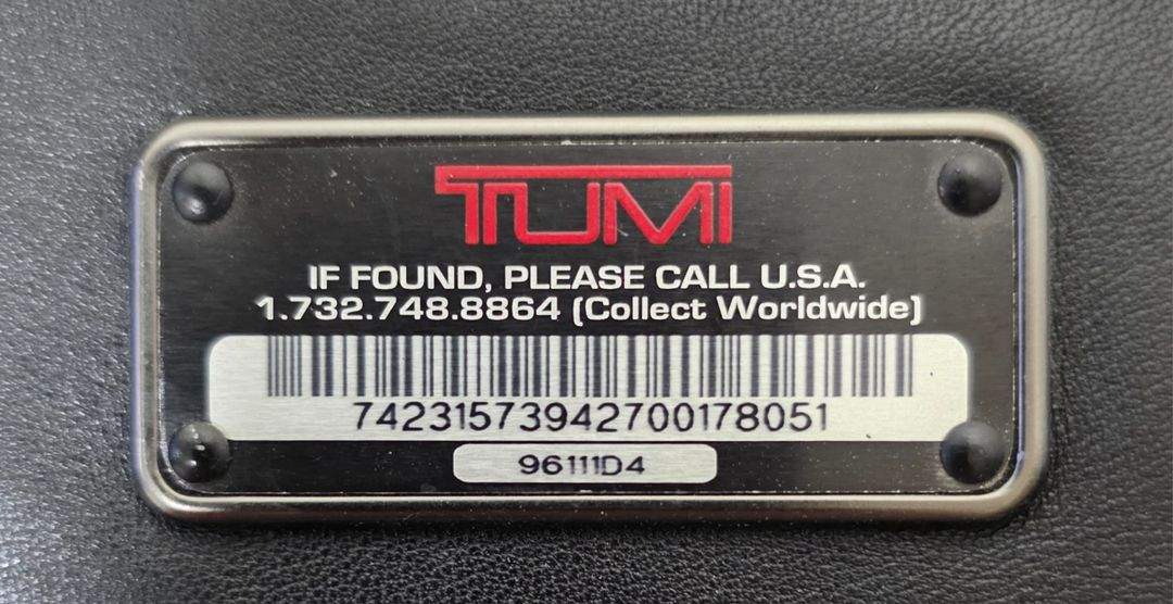 투미 컴팩트 스크린 랩탑 레더 브리프 96111D4--7