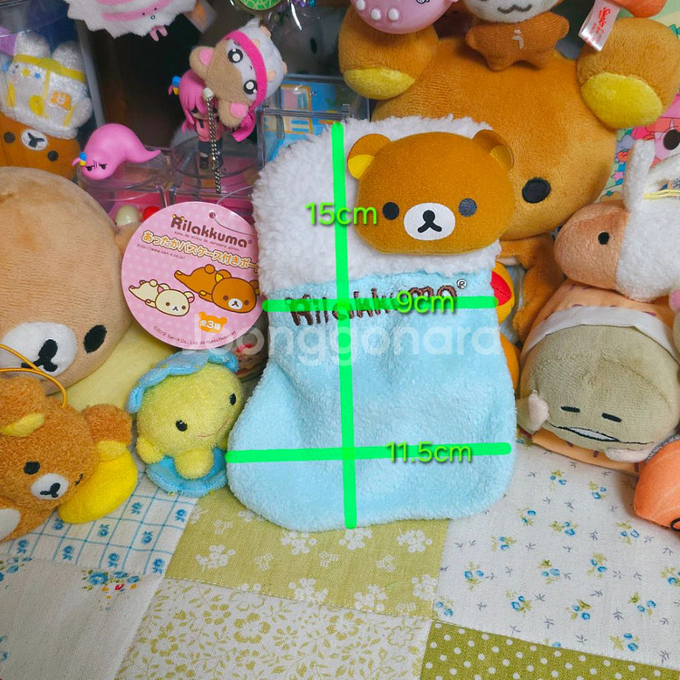 [일본정품] 리락쿠마 양말 파우치 카드케이스 가방--6