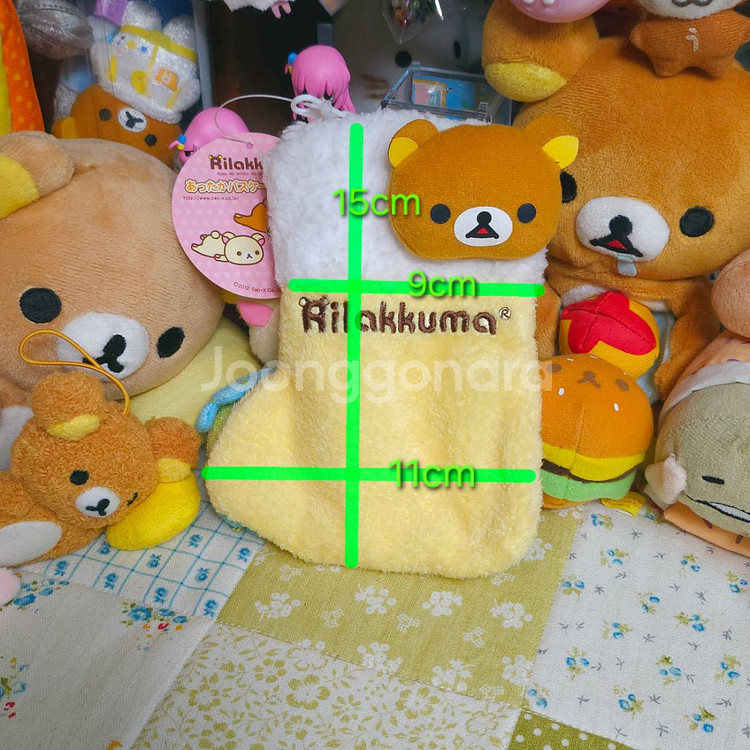 [일본정품] 리락쿠마 양말 파우치 카드케이스 가방--6