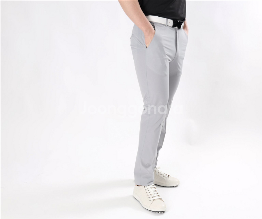 PXG 남성 골프웨어 포켓 커터나염 로고자수 스판 팬츠--2