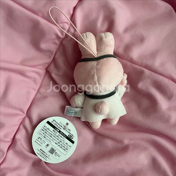 화이트타이거와 블랙타이거 우사기 선생 마스코트 인형--1