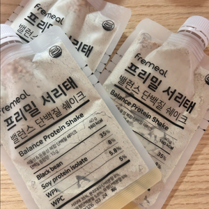 프리밀 서리태 단백질 쉐이크 3개