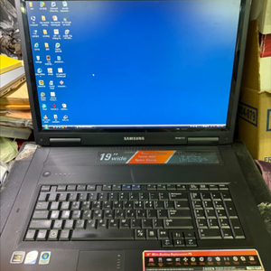 빈티지삼성센스G25노트북 PC컨셉,19인치대화면배터리미