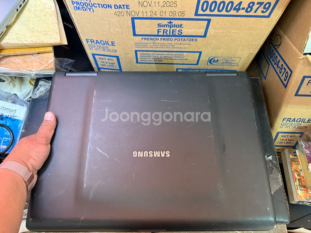 빈티지삼성센스G25노트북 PC컨셉,19인치대화면배터리미--1