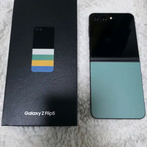 S급 삼성전용컬러 자급제 갤럭시z플립5 그린 512gb