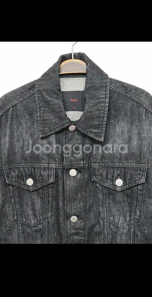 (XL) 플랙 청자켓 블랙진 칼릭데님 자켓 빈티지--1