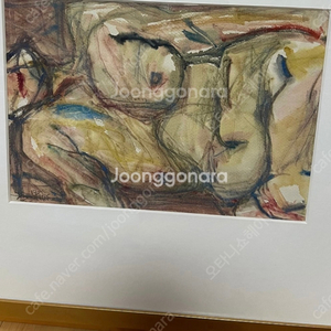 (고)배동신 화백 누드6호