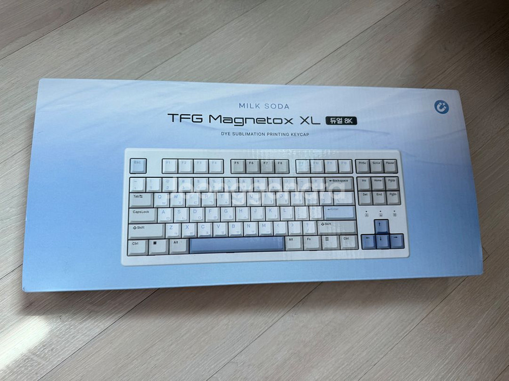 한성 매그니톡스 xl 저소음 밀크소다 색상 풀박--1