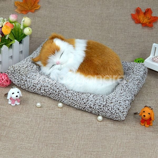 새 먼치킨 고양이 차량용 미니 동물 제습 인형 활성탄--2