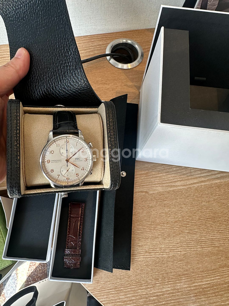 IWC 포르투기저 크로노그래프 24년 5월--3