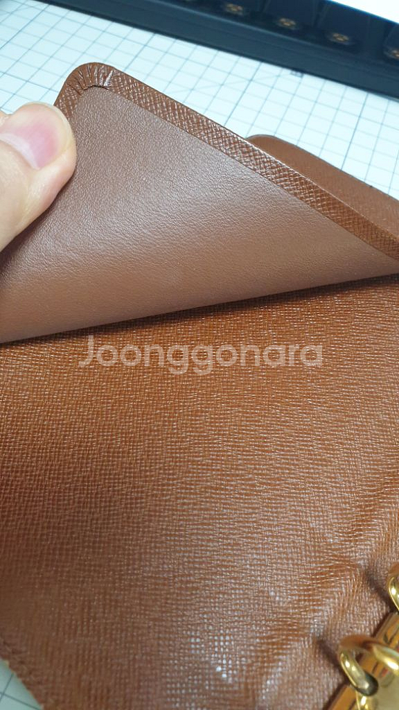 정품>루이비통 아젠다 다이어리 mm--4