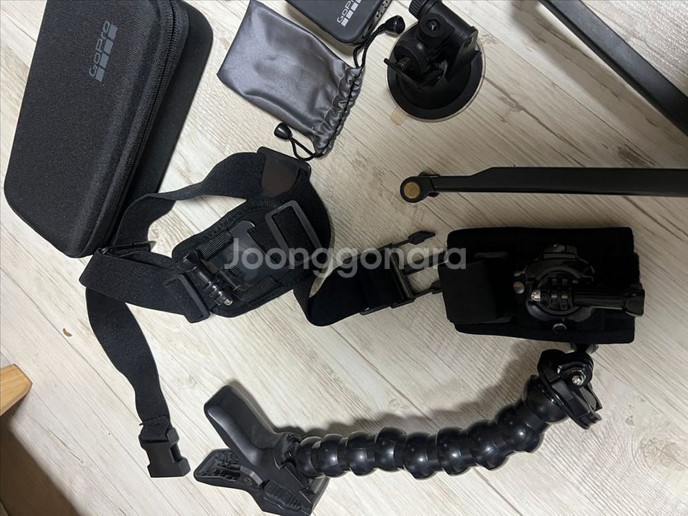 고프로360 구성품 엄청많음--2