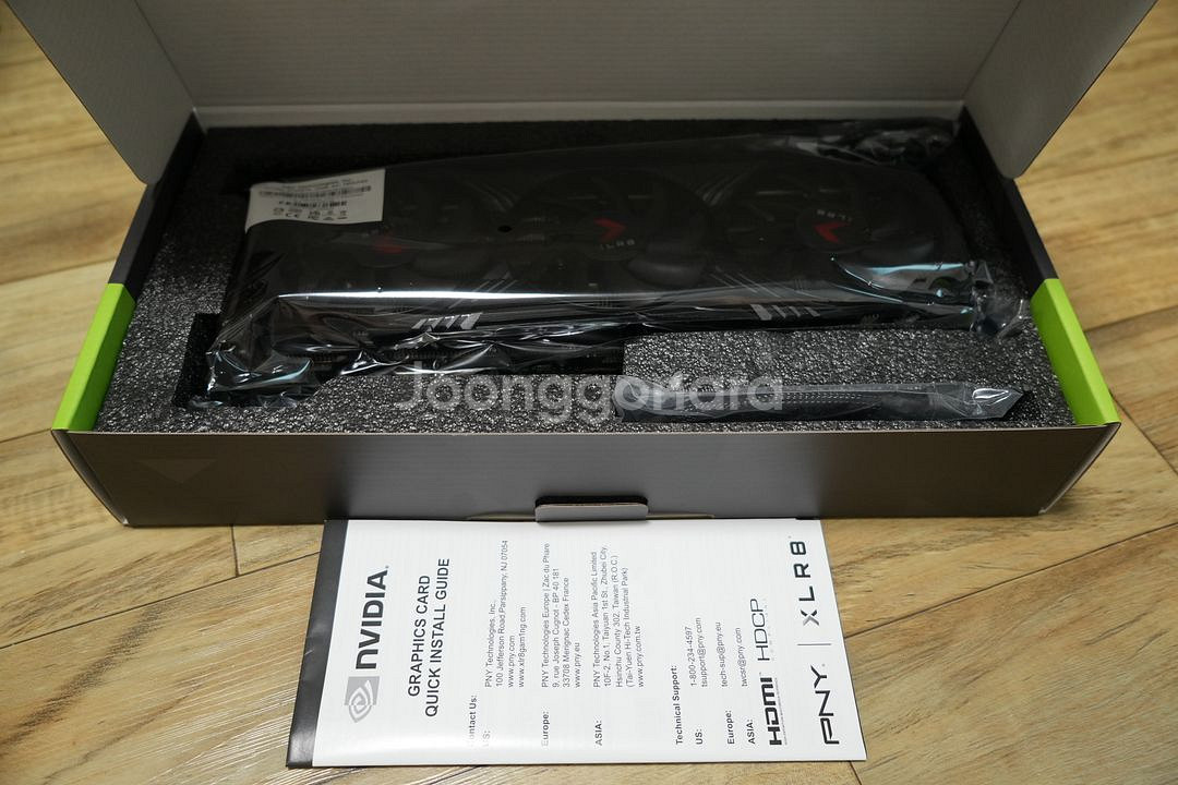 pny rtx 4070 super 풀박 1년10개월사용--2