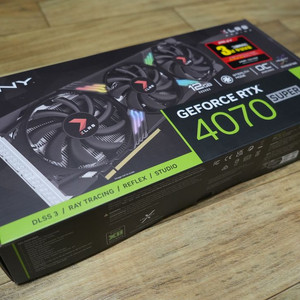 pny rtx 4070 super 풀박 1년10개월사용