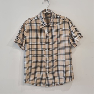 BEANPOLE 빈폴 체크 셔츠 남방 반팔티