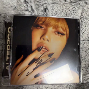 Lisa alterego cd 친필싸인반 블랙핑크 리사