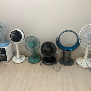 신일,디라이프 3D 에어서큘레이터,코스텍 무팬 선풍기