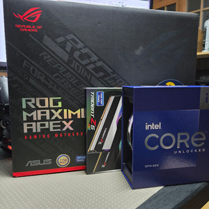 i9-13900k, rog z690 apex