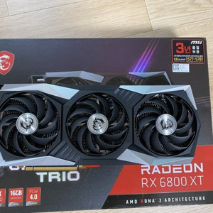 RX6800XT GAMING TRIO Z 교환