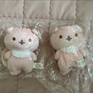 코로냐 분홍 고양이 인형