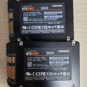 SSD 삼성 870 500GB(기가 /원10 ,문서