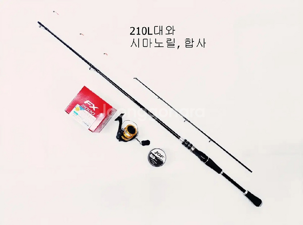 쭈꾸미.갑오징어.한치.준내만갈치루어대210+시마노릴+줄--0