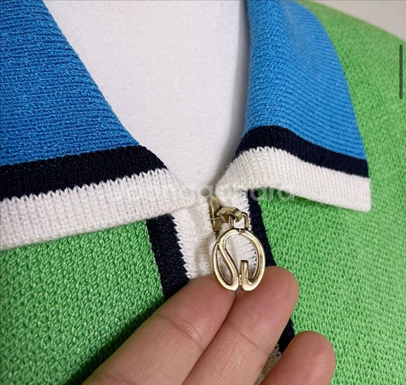 (완전 새제품)센존 연두색 니트 자켓 M사이즈--7