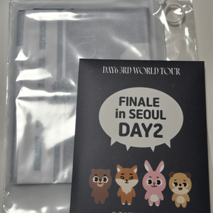 미개봉)데이식스 콘서트 팬클럽 슬로건 첫중콘 입장키트