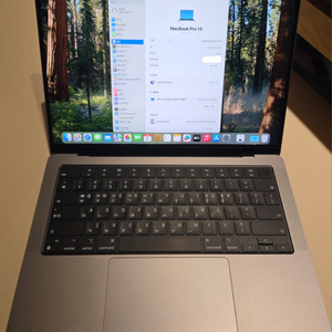 맥북 프로 14 M1Max 32GB/1TB 팝니다