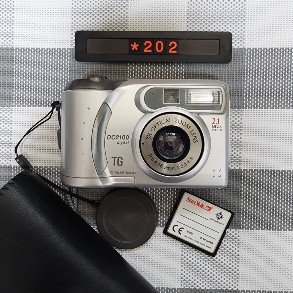 삼보 드림샷 DC 2100 디지털카메라 파우치포함
