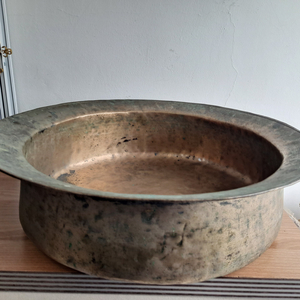 유기 방짜 세숫대야길이 44cm