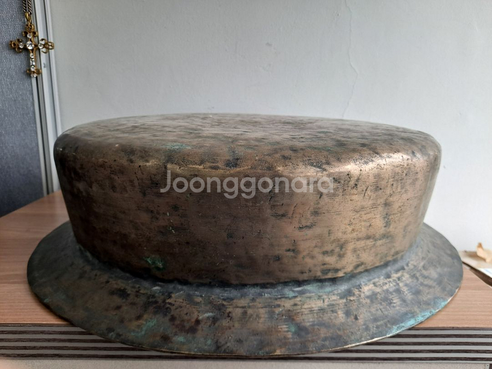 유기 방짜 세숫대야길이 44cm--2