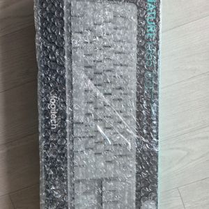 로지텍 K855 적축 화이트 텐키리스 미개봉
