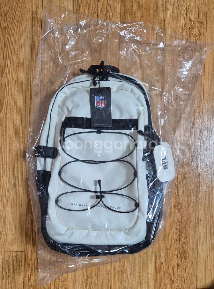 NFL 엔에프엘 백팩 아이보리 중학생 책가방 학교 고등--3