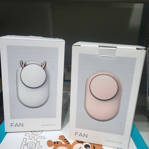 핸즈프리 휴대용 선풍기 새상품 1개