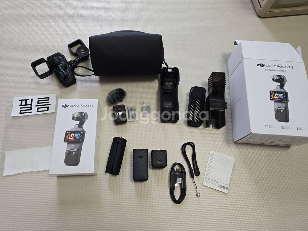 dji 오즈포 포켓3 크리에이터콤보 리퍼 새상품--0