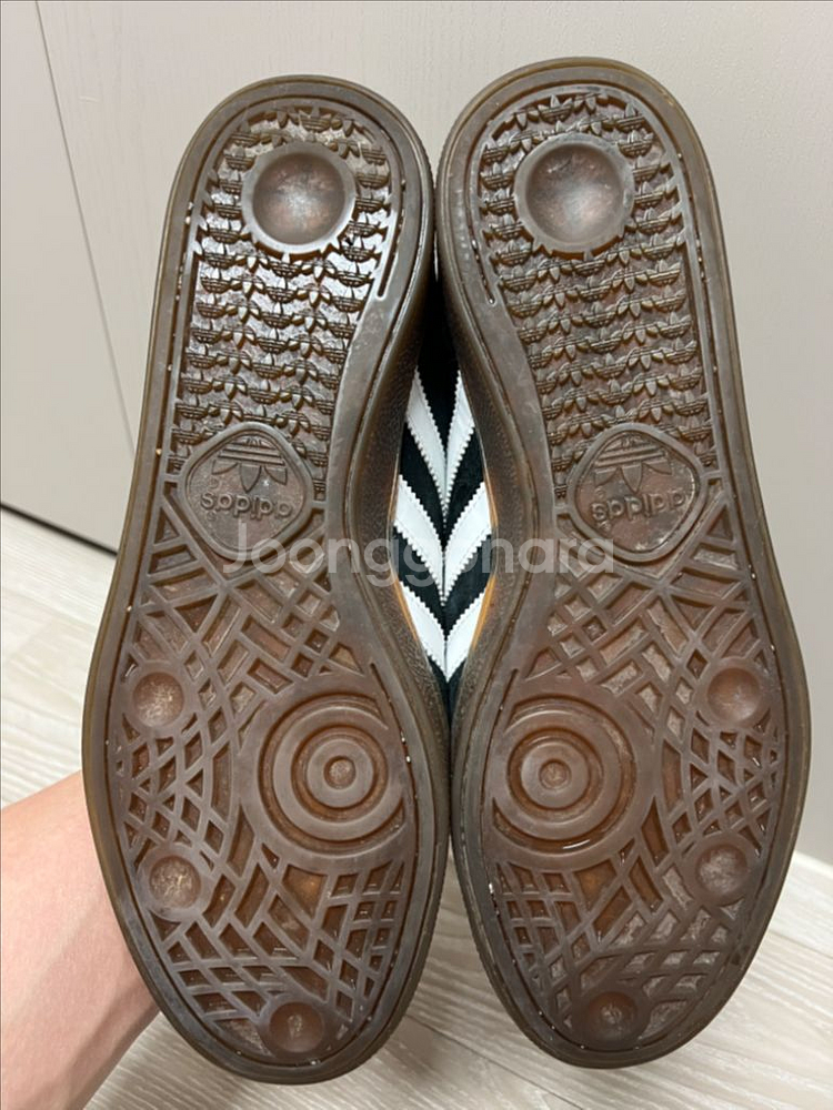 아디다스 핸드볼 스페지알 블랙 270mm--4