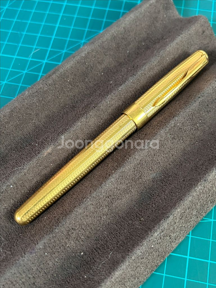 파카 소네트 만년필 - 도금 바디, 18k f촉, 프랑--1